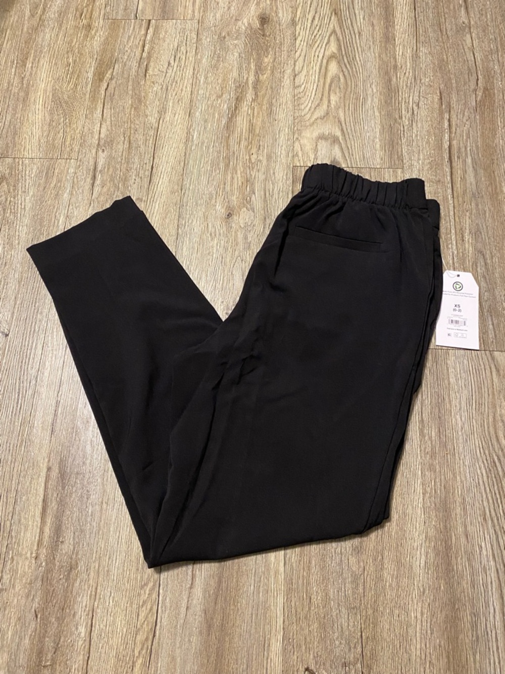 Black Tapered Dress Pants